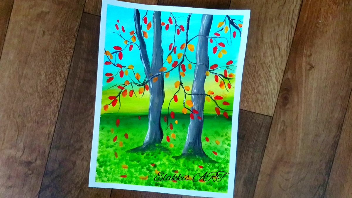 VenkatElakkiya's tweet photo. https://t.co/21LVT67HJ7
Welcum Autumn🍁🍂
Video 49
#elakkisart #sceneryartwork #landscapeartist #fall #fallseason #fallvibes #theartlove #acrylicpainting #autumn #autumnvibes🍁 #colorfulscenery #easytechniques #workart #easypainting #beginnerpainting #paintingworks #scenery https://t.co/vq5PXf0jUl
