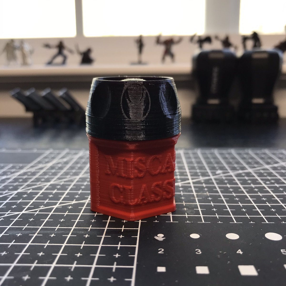 kassidarigames's tweet photo. Dipping my toe into the 3D printed wargaming world. Thanks for the free template #miscastterrain! #warhammer #miniaturepainting #wargaming #tabletop #miniatures https://t.co/n3c9X4kg9B