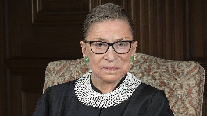#RuthBaderGinsburg on how she wanted to be remembered: "Someone who used whatever talent she had to do her work to the very best of her ability. And to help repair tears in her society, to make things a little better through the use of whatever ability she has." #Vote