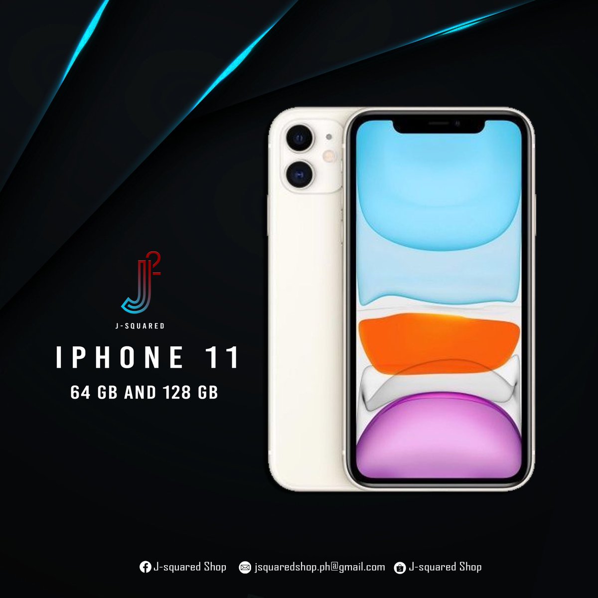 jsquaredshopph's tweet photo. 🖤BRAND NEW AND SEALED🖤

Iphone 11
64gb - P 38,499
128gb - P 40,499

#iphone11 #iphoneph #onlineshopph #onlineshopping https://t.co/uqBRkg6ip0