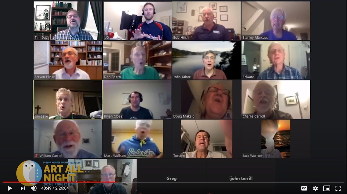 DCArtAllNight's tweet photo. Learn how the chorus works together and tune in to watch The Singing Capital Chorus @districtmensing perform now: https://t.co/RY43jYeyUW  #DCArtAllNight #Music #AANDC #DCArtAllNight #MadeInDC #Art #Music #Friday #Local https://t.co/QXAd6WGD62