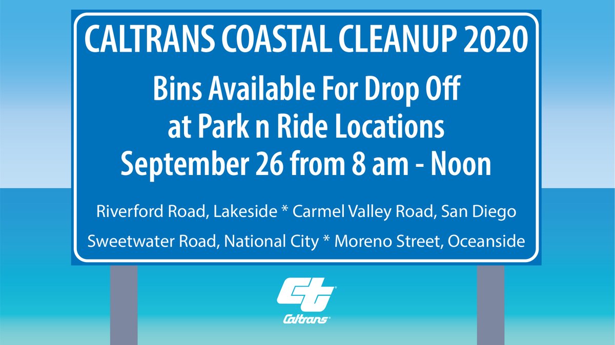 Caltrans will offer dumpsters for the public to dispose of oversized everyday household items on Saturday, Sept. 26. Click here for more details: bit.ly/3ceeFCE