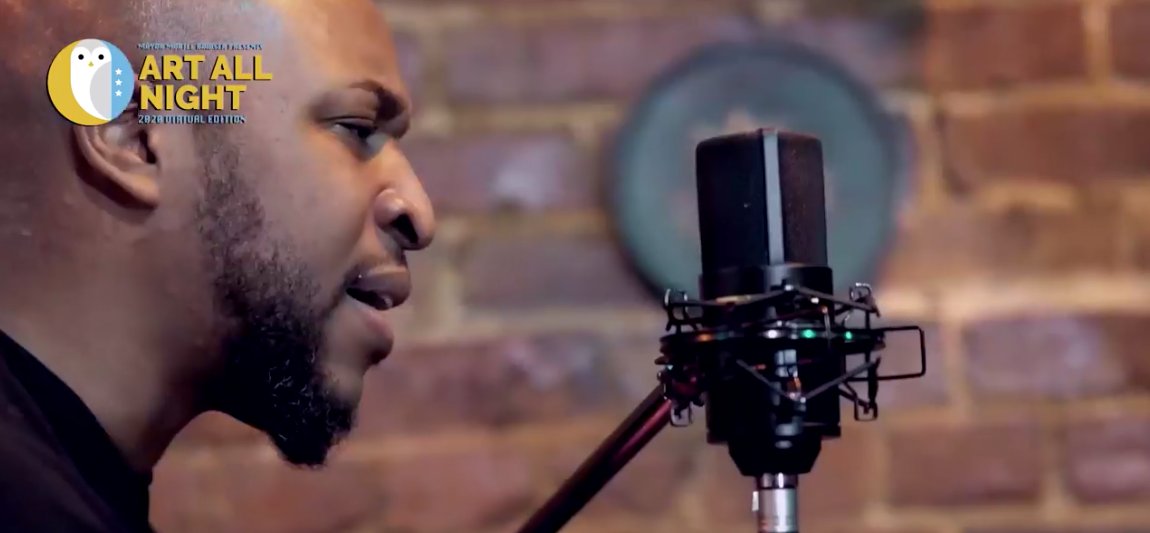 DCArtAllNight's tweet photo. Grab a glass of wine and mellow out with #DC pianist and vocalist @aaronmyers. Tune in here: https://t.co/RY43jYeyUW #AANDC #Music #DCArtAllNight #MadeInDC #Art #Music #Friday #Local https://t.co/A2I5OiFNfy