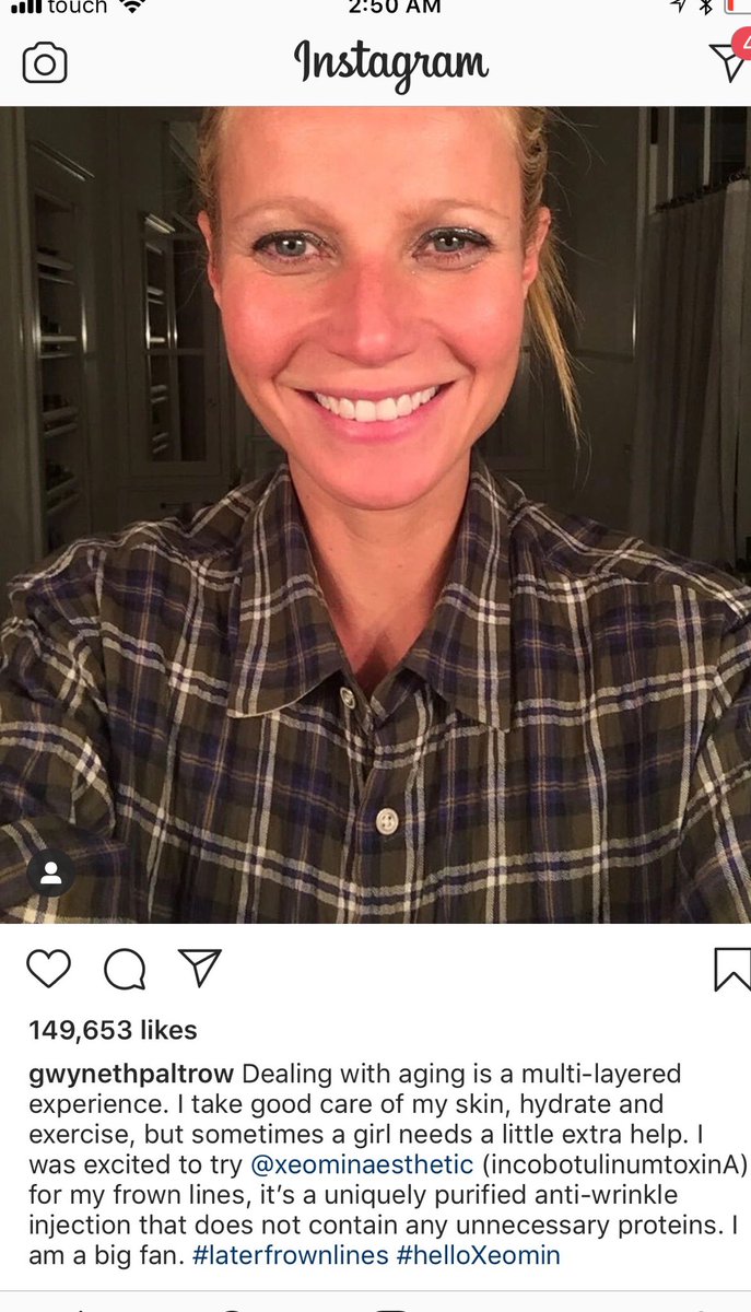 PukDamsgaard's tweet photo. A role model world wide telling her followers that “girls” need a little extra help to age well with injection.... on top of being focused on their looks by hydration and exercise. My advice: Be yourself. Be interested in shit that matters. https://t.co/ZaDV59rTm5