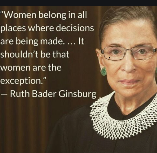 rbg in her own words