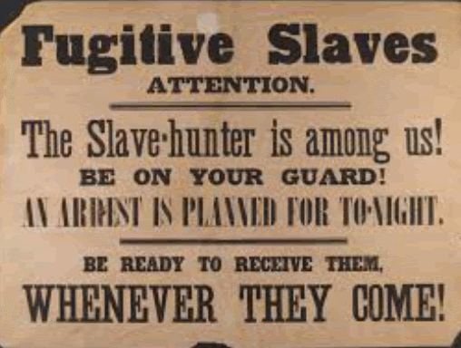 TammiMinoski's tweet photo. #OTD 1850: Congress passed the #FugitiveSlaveAct1850, as part of the #CompromiseOf1850, requiring that slaves be returned to their owners, even if they were in a free state. The act also made the federal government responsible for finding, returning, and trying escaped slaves https://t.co/UUWRyxlPlY