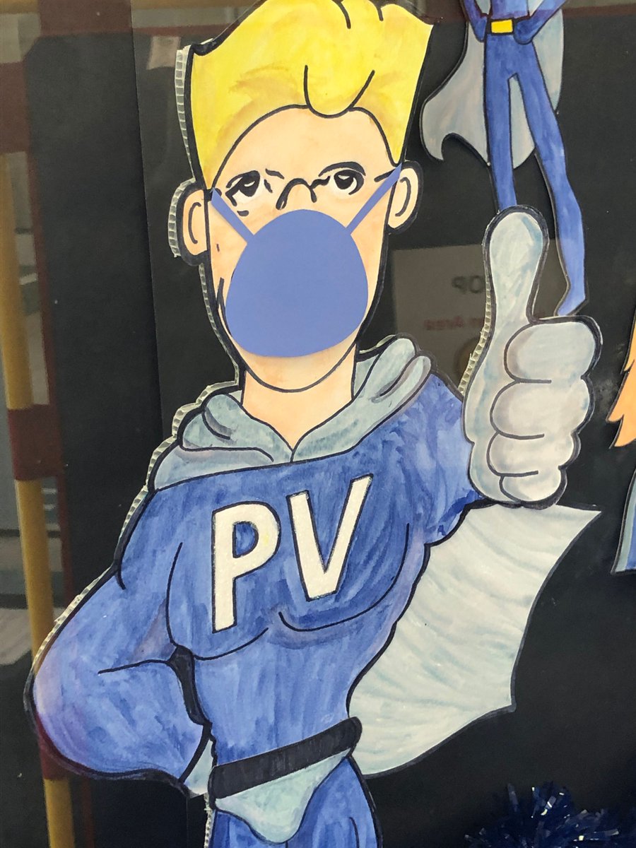 pleasvalcsd's tweet photo. Look at this awesome display at Pleasant View!  
Thank you, Shannon Korczak!  Ms. Korczak is a substitute parent and teacher in the district and we're so thankful she decided to share her artistic ability with PLV! https://t.co/F8PIS2mR1a