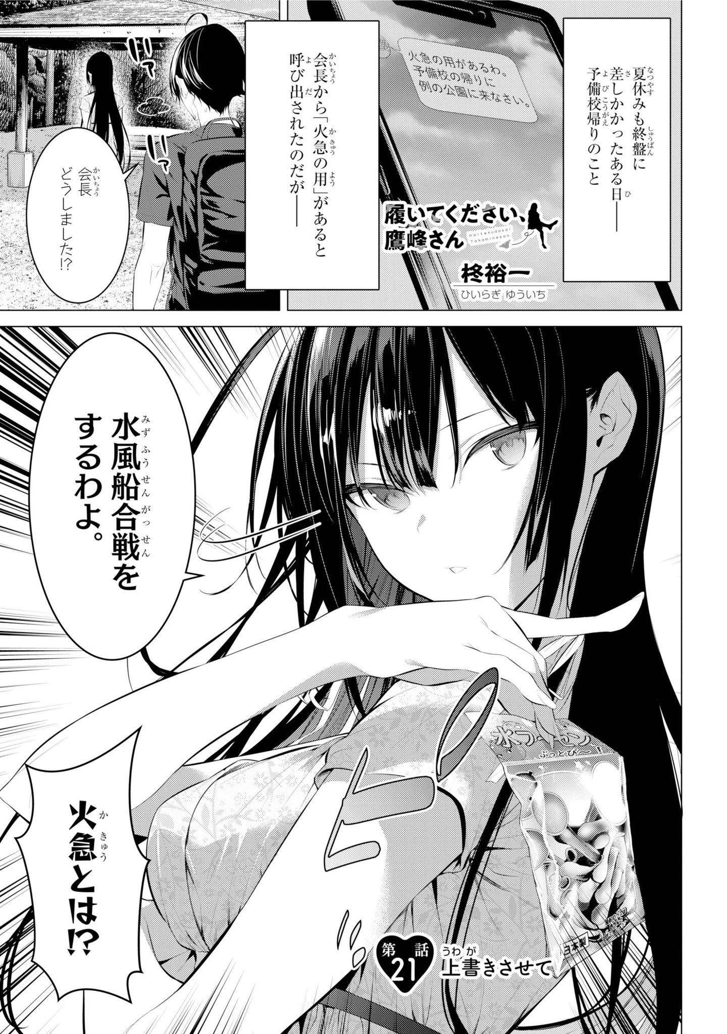 履いてください鷹峰さん・抱き枕カバー・非売品
