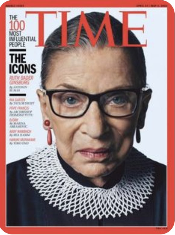 Rest in Power RBG...
Per NPR...”Just days before her death, as her strength waned, Ginsburg dictated this statement to her granddaughter Clara Spera: "My most fervent wish is that I will not be replaced until a new president is installed." #RBG RIP