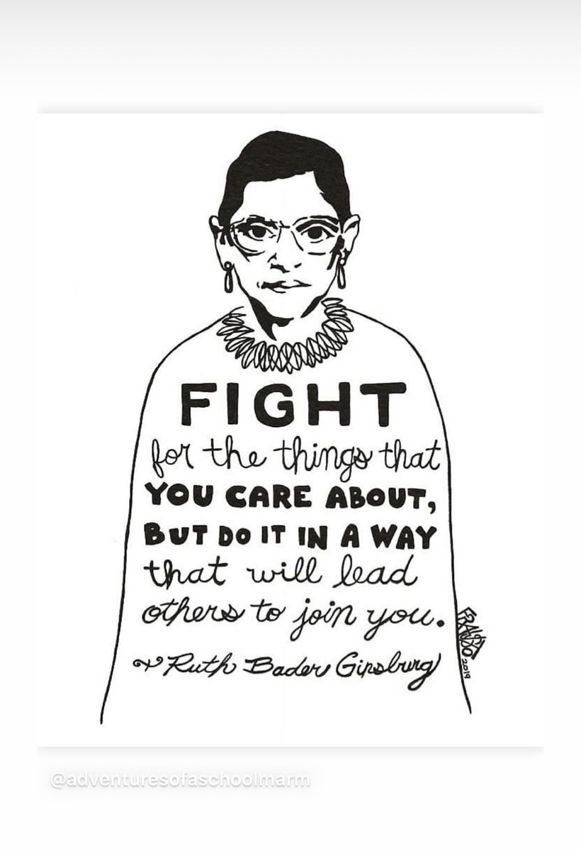 What a legend. RGB, you will continue to inspire and lead for years to come. Thank you for paving the way!