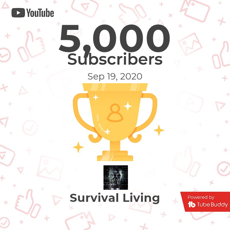 PrepperFlorida's tweet photo. Hey everyone we just did 5k Subscribers on our youtube channel. You guys are awsome https://t.co/E2hzRwtmlB