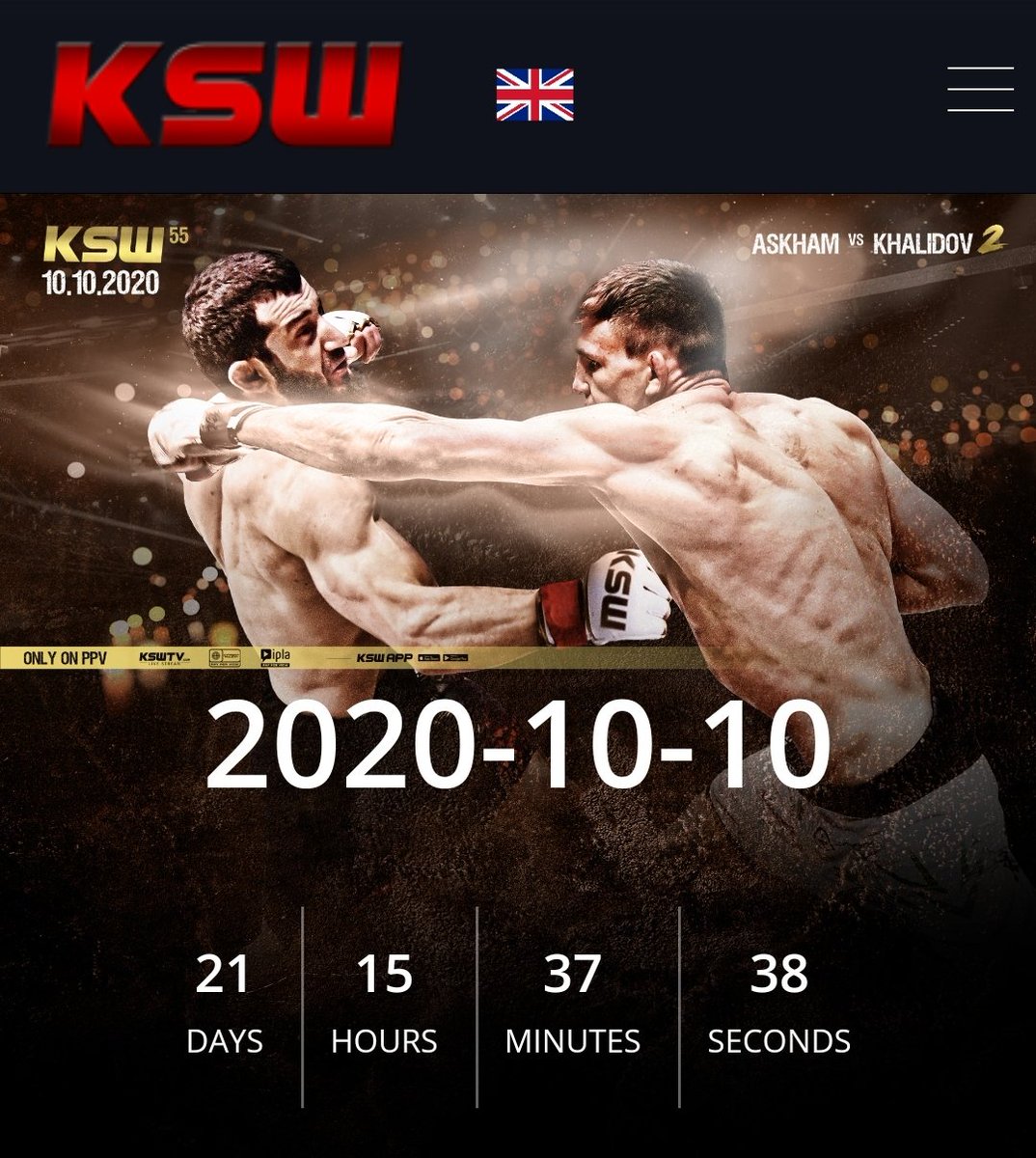 3 weeks and back to my homeland for @KSW_MMA https://t.co/0zuQ4MR69Q