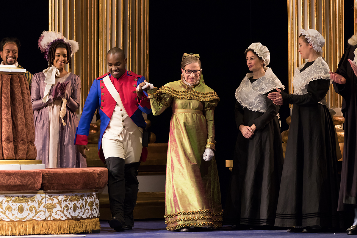 Washington National Opera joins the nation in mourning for Justice Ruth Bader Ginsburg—a pioneer in all she did, our longtime friend, a fervent supporter of the arts, and an unforgettable star our stage.