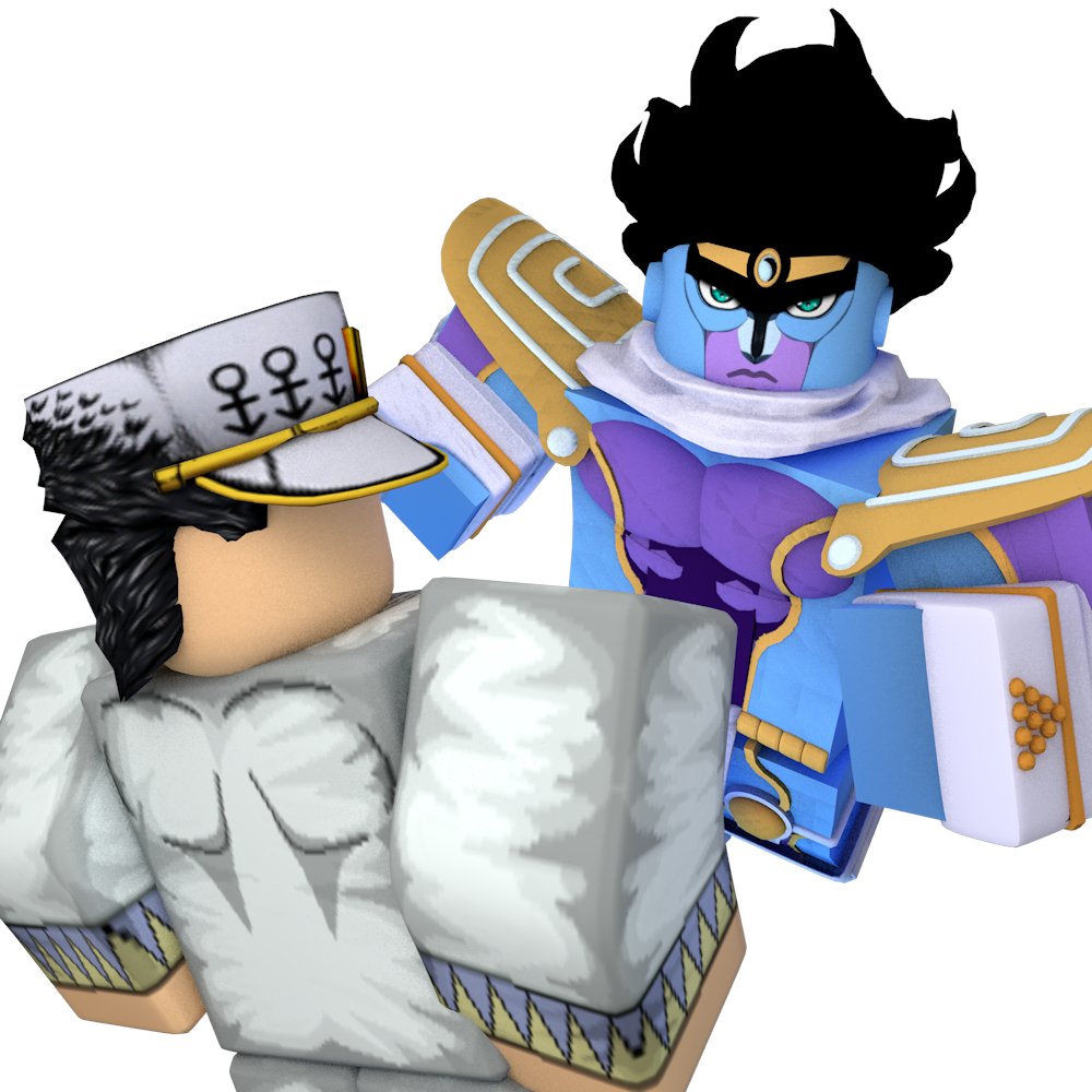 Hisoka Sacred On Twitter Star Platinum Logo For Stand Universe Roblox Robloxart Robloxdev Robloxgfx - how to make star platinum in roblox