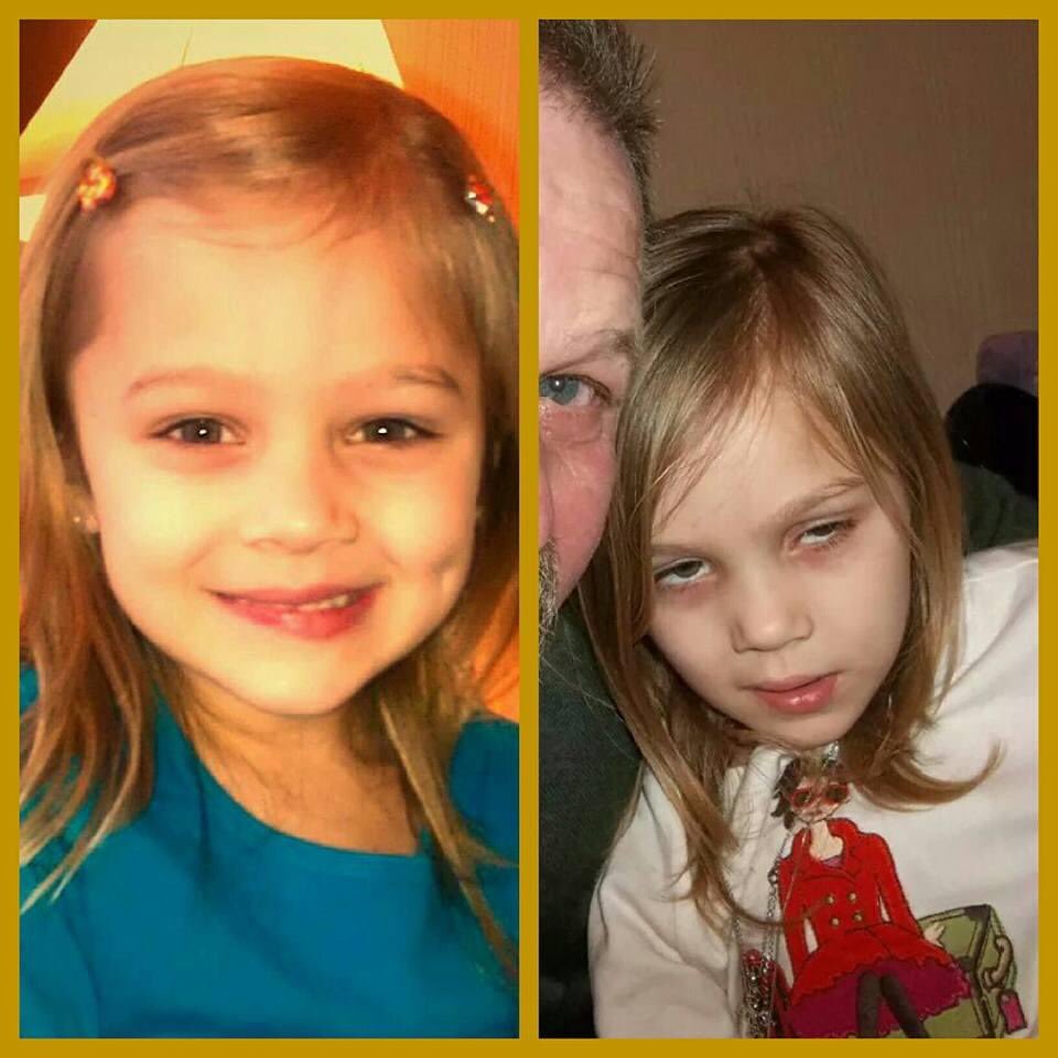 She’s one of the reasons why I raise awareness...
This is the reality of childhood cancer...Madeline’s family found out she had cancer on 2/3...she died 2/8! What would you do if you were only given 5 days w/ your child from normal to death? 💛 Go Gold for Maddie 💛
