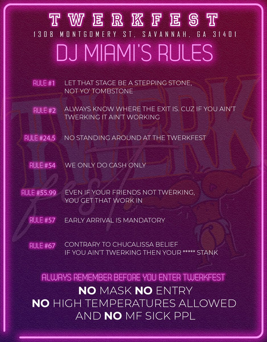 CallHimMiami's tweet photo. Two Friday’s away from one of the most fun parties you’ll ever attend

#TWERKfest going down October 2nd https://t.co/ADjyOQmx27