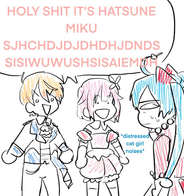 project sekai but with my miku 1/2 