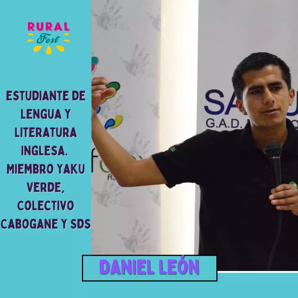 FestRural's tweet photo. ¡4 programa! 
- Con la conducción especial de Edisson Guzhñay y Evelin Mendieta . 
- El segmento ¿Sabías que ? Con Alonso Y Lupo. 
- Entrevista a Elsy Quishpe con el proyecto Kichwa con Elsy Quishpi.
- Entrevista a Freddy Buestan y Daniel León -Asociacion Yaku Verde.
👩‍🏫👩‍💻👮🤵 https://t.co/aHiUWUiqJH