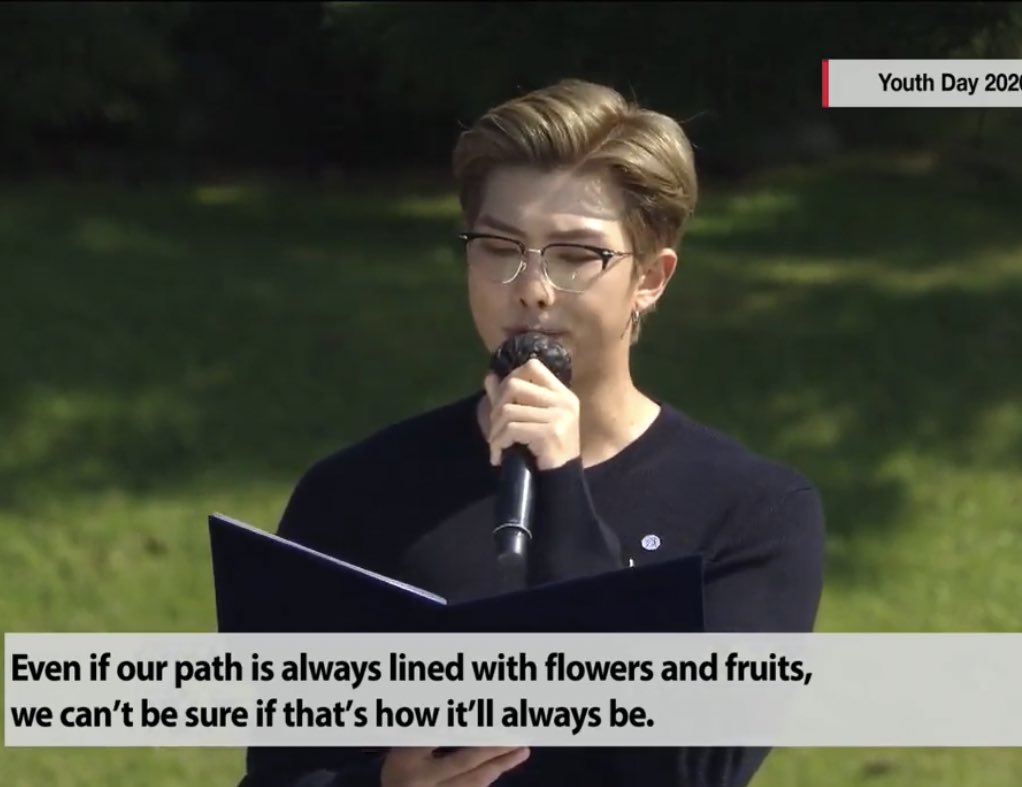 rmarchives's tweet image. some more wise and relatable words from joon🥺