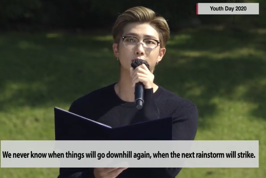 rmarchives's tweet image. some more wise and relatable words from joon🥺