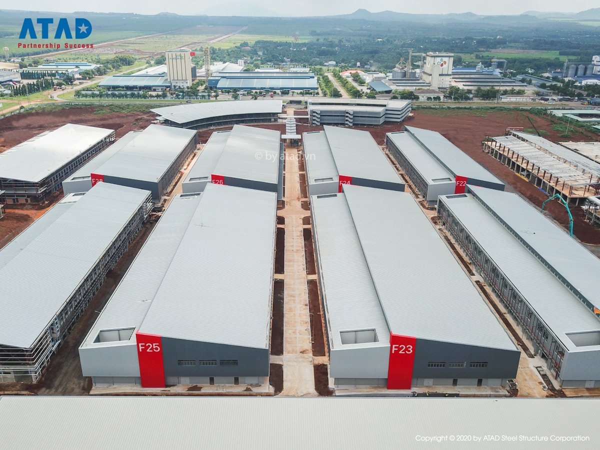 Atad Steel Structure Update Construction Status Of Longwell Shoe Factory Project Dong Nai Atad Steelstructure Longwell Atad Steel Structure Update Construction Status Of Longwell Shoe Factory Project Dong Nai Atad Steelstructure Longwell