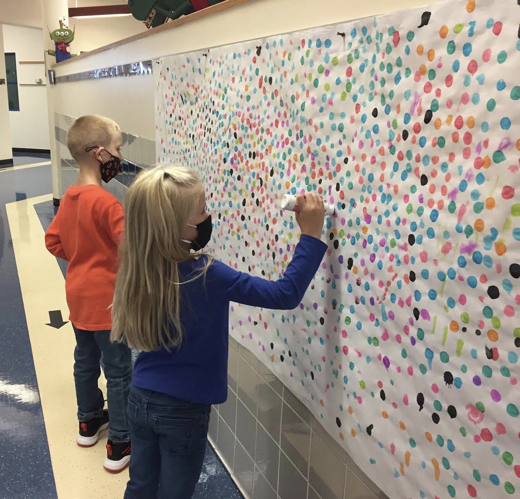 debbiewiech's tweet photo. North Side Primary celebrating #DotDay2020! What a way to come back to school...kids making their mark!ππ€ππ€@marshinart @ChrissyMendillo @ECNorth_Side #EC_Pride @ecdotorg @ECLedger @PADeptofEd https://t.co/hkwuLQyNmY
