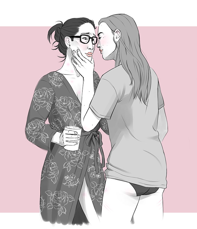good morning, psychopathic gf