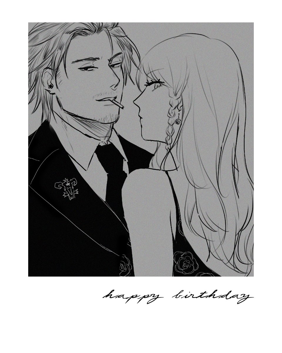 happy birthday to my favorite power couple that isn't a couple (yet,,,, tabata pls more yamichar ??)

#シャーロット・ローズレイ誕生祭2020
#ヤミ・スケヒロ誕生祭2020 #BlackClover 