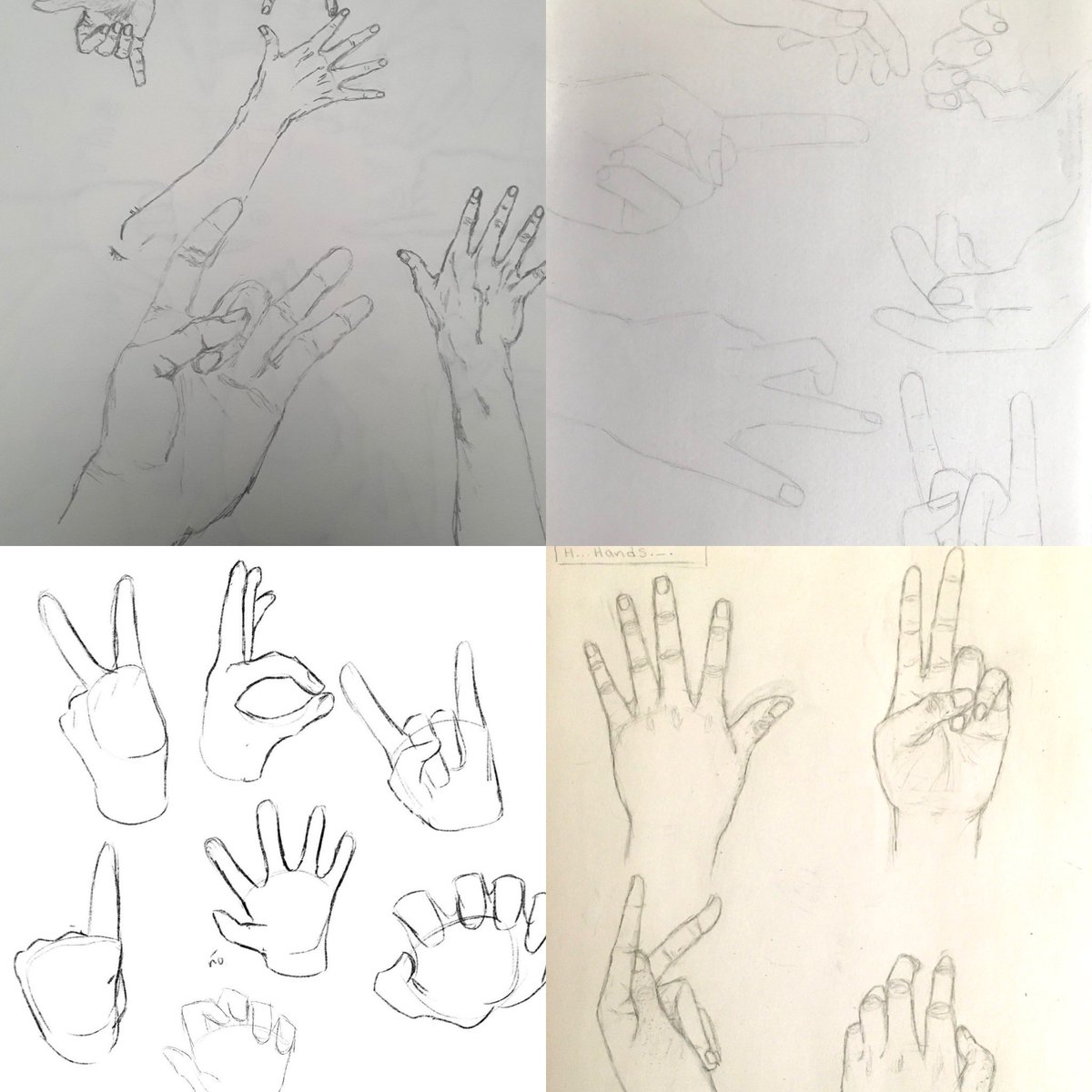 Drawing hands accurately can be one of the hardest challenges for an artist... but Studio 2 with <a href="/ProfSteckel/">Professor Steckel</a> did such an amazing job! Now on to the final project! #StayTuned #WhartonWildcats #Drawing