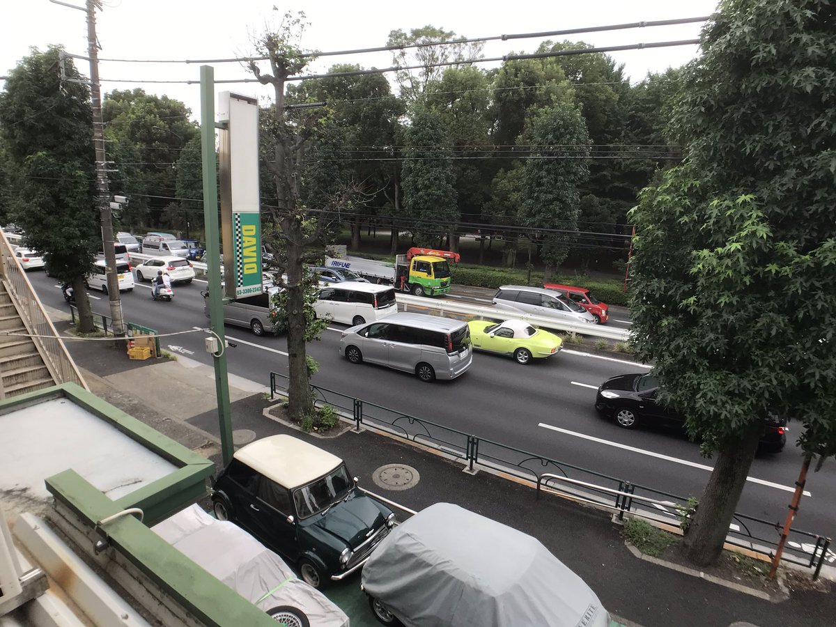 Tdavid 環八内外渋滞中 環八 渋滞