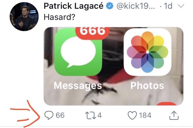 BarretteChantal's tweet photo. @kick1972 666 textos avec 66 commentaires? Hoooo, spooky. 😱 https://t.co/L9tZUsfn1W