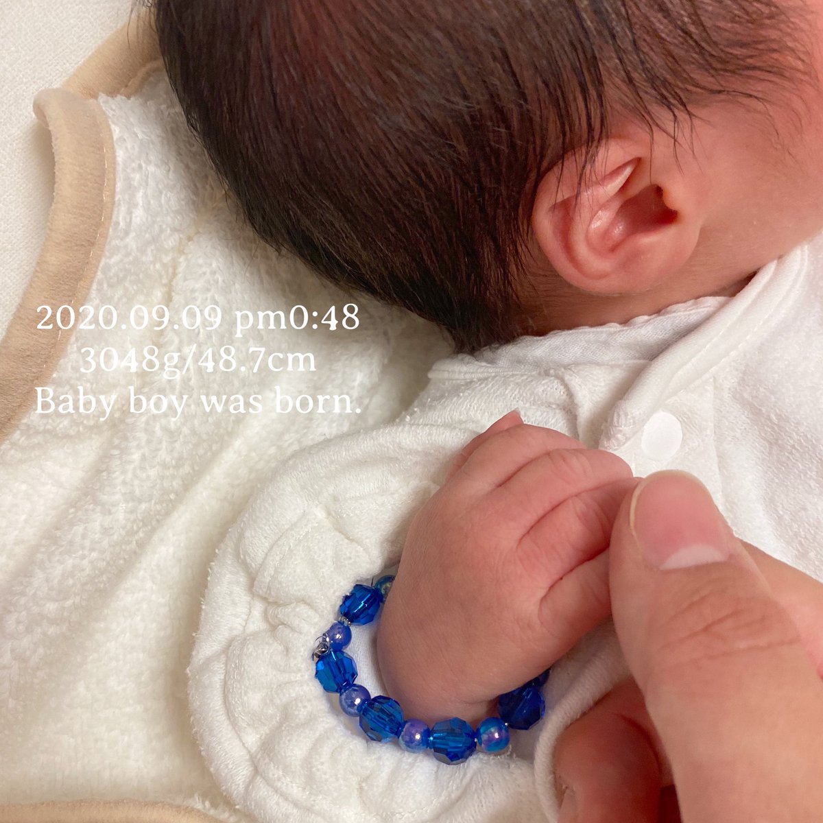 39chqn's tweet photo. 第二子誕生👶🏻❤️ https://t.co/OPWdEPo3Iy