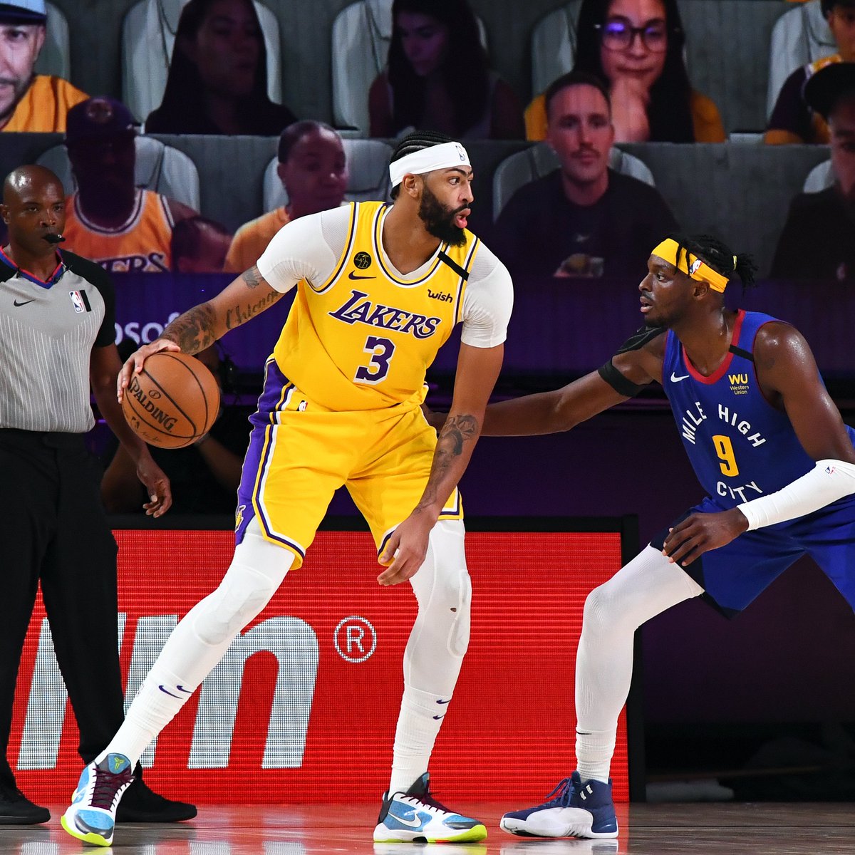 Nba On Twitter Halftime In Game 1 On Tnt Nuggets 59 Lakers 70 Anthony Davis 17 Pts 5 Reb Lebron James 15 Pts 4 Reb 5 Ast Jamal Murray 15 Pts 4 Ast Nikola Jokic 11 Pts 5 Reb Https T Co 7systru6mu