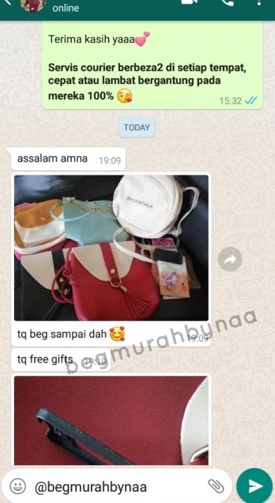 _naahna's tweet photo. Customer happy, Naa lagi happy ☺️

Thank you support our business.

Korang dah tengok ke beg di ig BMBN? Semuanya FREE POSTAGE SM tauu 👜 only RM6 SS 😍

https://t.co/tumExU14by

Handbag ada, backpack pun ada!
Don't forget to grab yours! https://t.co/rO9jjav5gW