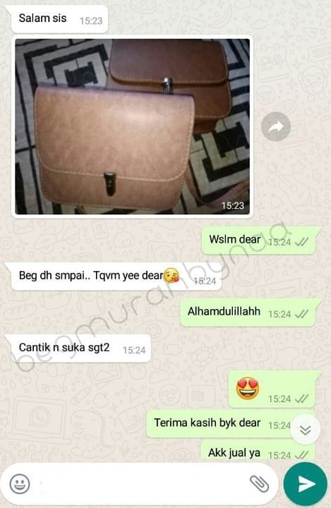 _naahna's tweet photo. Customer happy, Naa lagi happy ☺️

Thank you support our business.

Korang dah tengok ke beg di ig BMBN? Semuanya FREE POSTAGE SM tauu 👜 only RM6 SS 😍

https://t.co/tumExU14by

Handbag ada, backpack pun ada!
Don't forget to grab yours! https://t.co/rO9jjav5gW