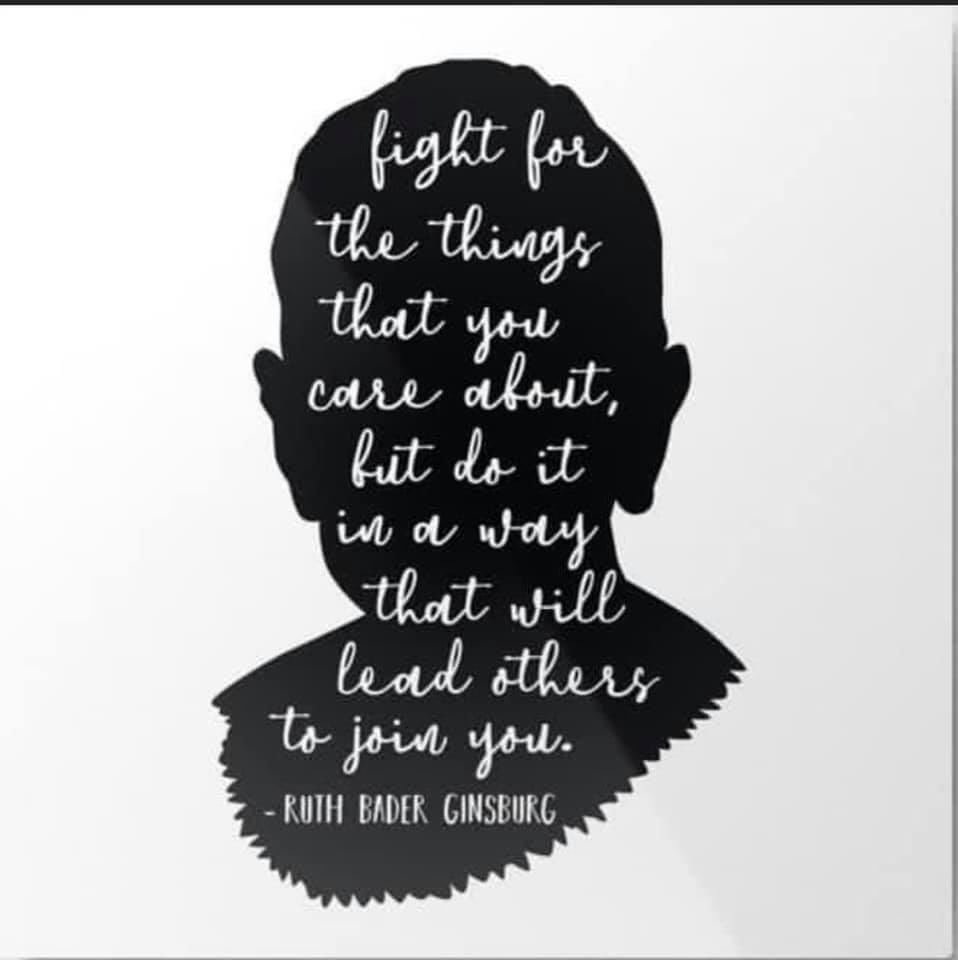 Thank you, RBG, thank you. ❤️