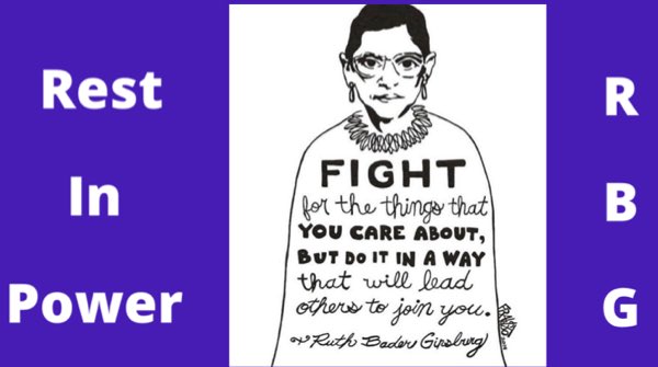 We will miss your passion for human rights, equality, and women’s liberation. ❤️ #socialjusticewarrior