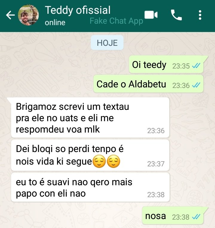 Número de WhatsApp do t3ddy (2022) Verdadeiro