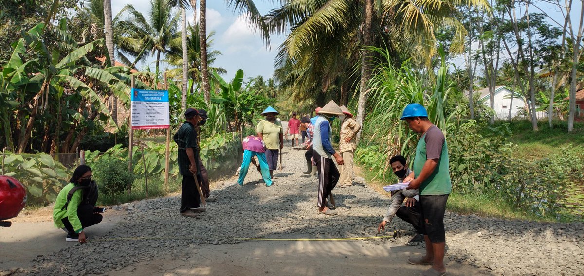 faih_ya's tweet image. Cek Pengaspalan Jalan Dusun Desa #Babakan