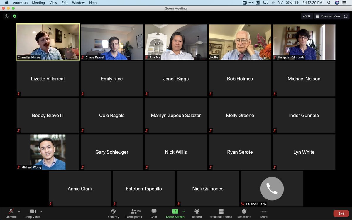 Our first webinar was a great success! Thank you, Former Congressman Jim Kolbe for being our moderator. Thank you to <a href="/ChandlerMorse/">ChandlerMorse</a> and Ana Ma for participating. Insightful and interesting stories on your experiences on the Hill and in the private sector! #SSAZ #Arizona