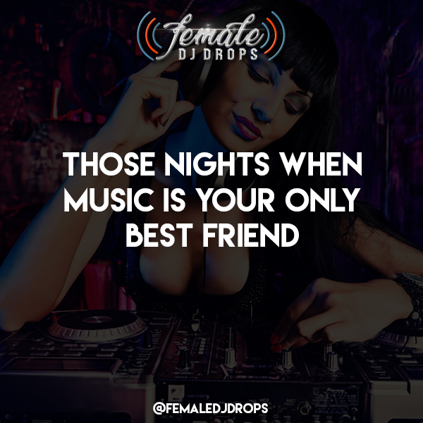 FEMALEDJDROPS1's tweet photo. Those nights when music is your only best friend.

DJ Drops and DJ Intros. Choose the production level, DRY, VFX, FFX. https://t.co/ohNWE1CATN

#studiolife #clubmusic #dj #djlife #flstudio #djs #femaledj #djing #djculture #djstuff #deejay #clubdj #pioneer #thedjlist #rekordbox https://t.co/5RFLgK5S2J