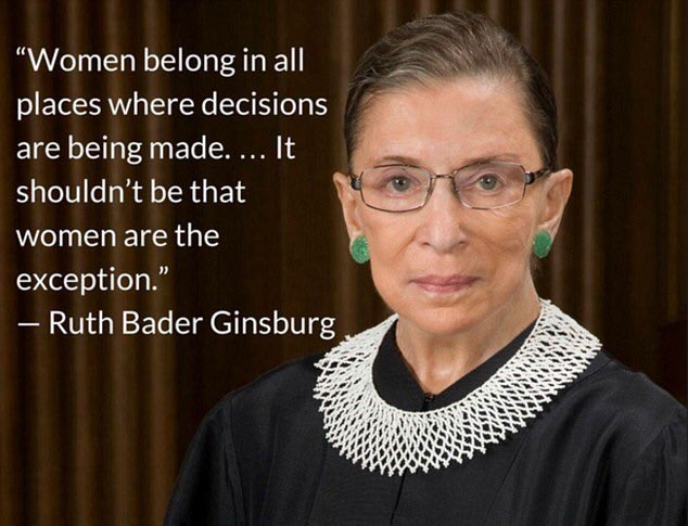 ruth bader ginsburg quotes on feminism