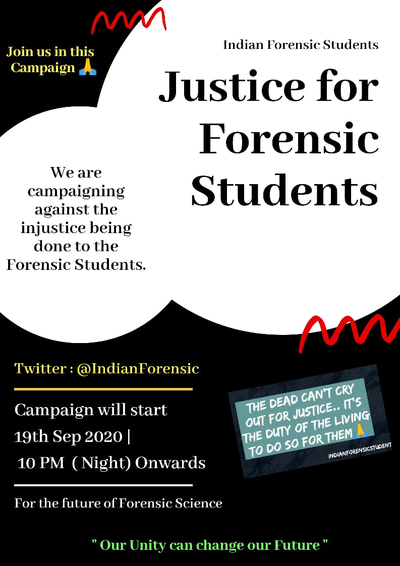 MadhaviForensic's tweet photo. 𝗝𝘂𝘀𝘁𝗶𝗰𝗲 𝗶𝘀 𝗻𝗼𝘁 𝘀𝗲𝗿𝘃𝗲𝗱 𝗜𝘁 𝗶𝘀 𝘁𝗮𝗸𝗲𝗻
@abhiandniyu @sudhirchaudhary @dna @IndianForensic 
Bring together for this campaign Today at 10 Pm. let's make change. https://t.co/KeNWqGW5Fd