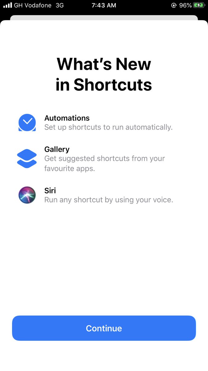 If this is your first time using the app ,open it and create a new shortcut by clicking on the create shortcut button .Run the new shortcut you just created by clicking on it and go to settings and search for the shortcut app.Turn on the allow untrusted shortcuts