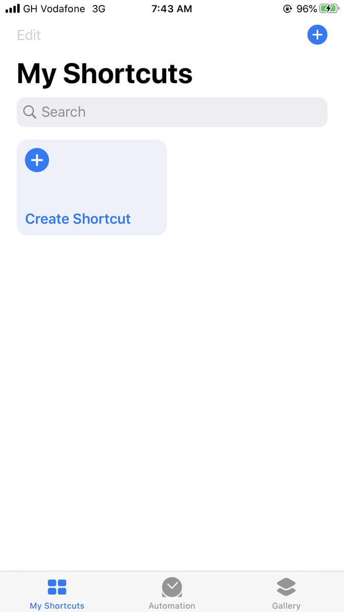 If this is your first time using the app ,open it and create a new shortcut by clicking on the create shortcut button .Run the new shortcut you just created by clicking on it and go to settings and search for the shortcut app.Turn on the allow untrusted shortcuts