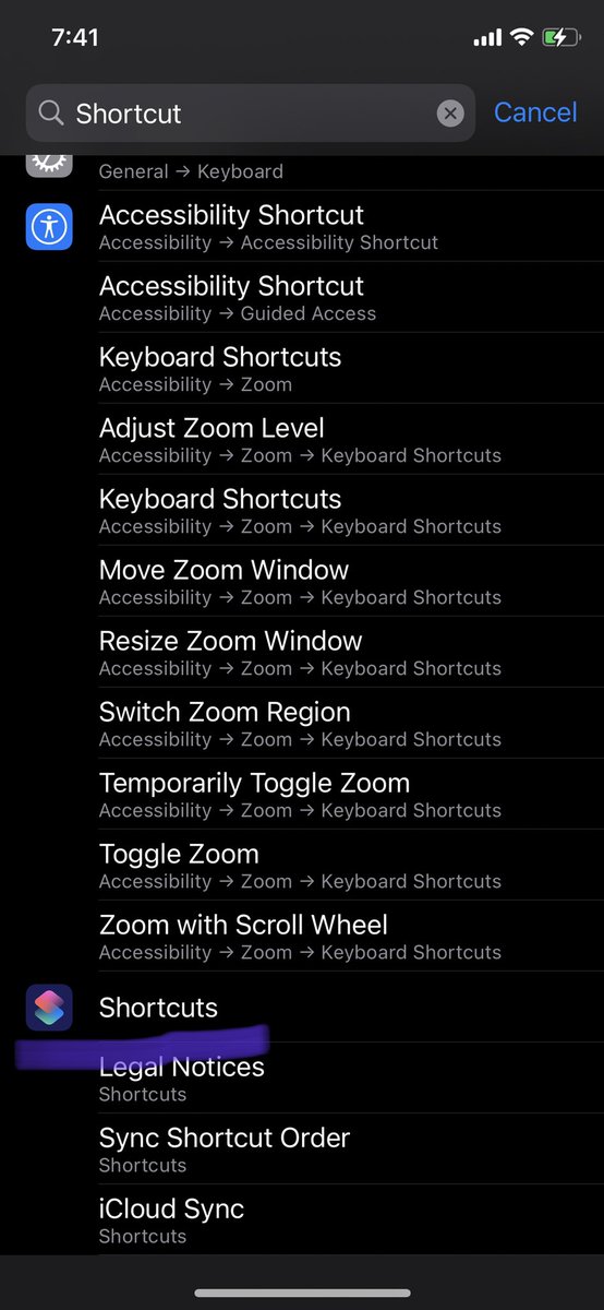 If this is your first time using the app ,open it and create a new shortcut by clicking on the create shortcut button .Run the new shortcut you just created by clicking on it and go to settings and search for the shortcut app.Turn on the allow untrusted shortcuts