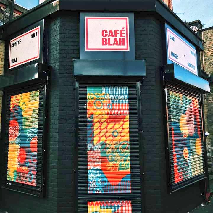 Good to welcome another new business that opens in Withington village today. Cafe Blah is a cafe, gallery and bar on corner of Wilmslow Road and Davenport Ave. Great to welcome back A Curious Collection too, a vintage arts and gift shop next door - both open from midday today.❤