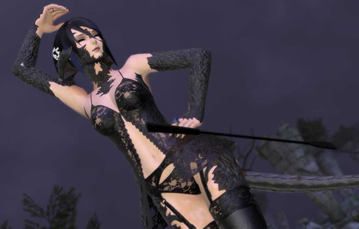 ScorpiusFFXIV's tweet photo. Midnight practice https://t.co/NMn9PoqwBP