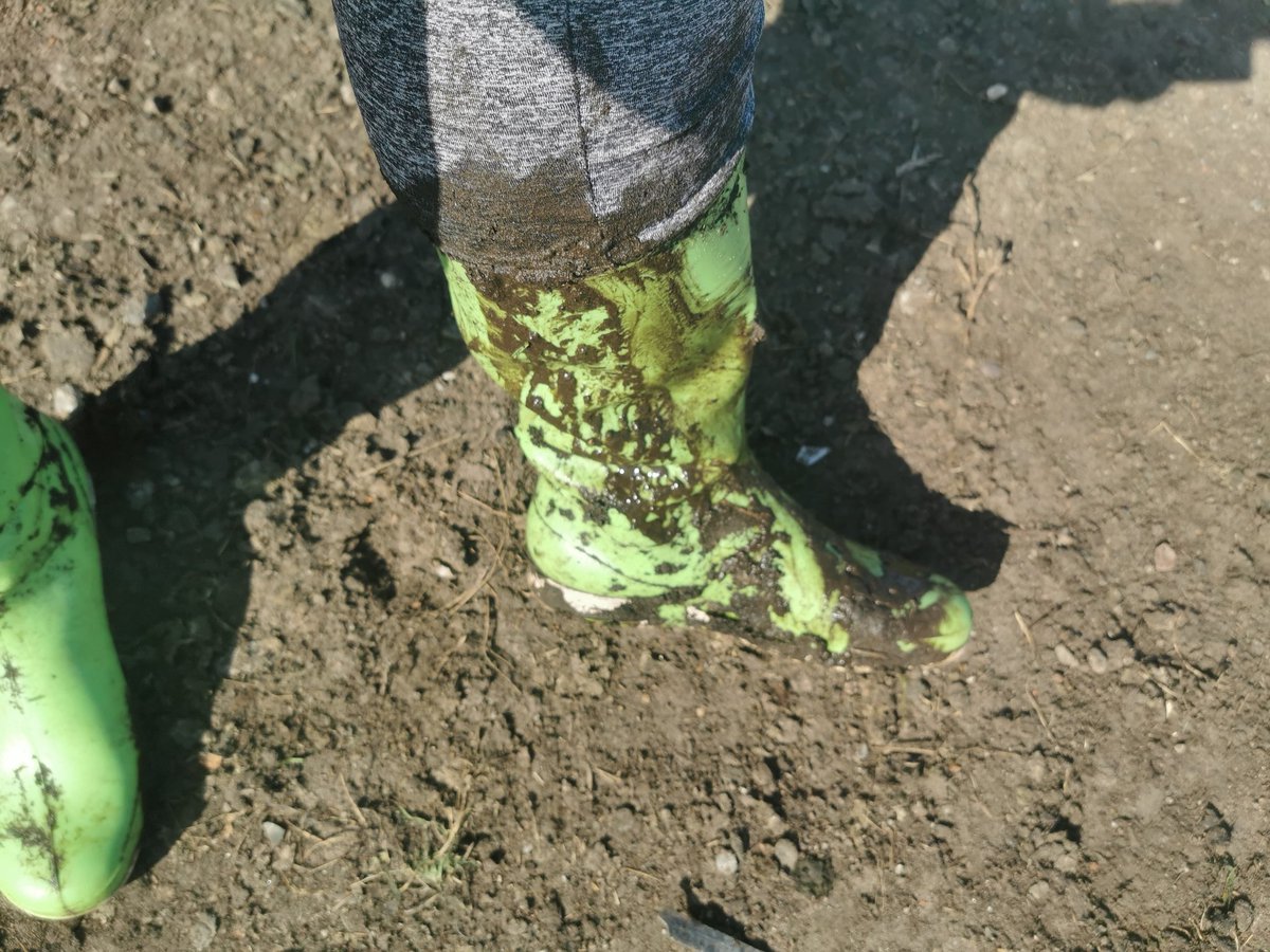 Sploshyguy's tweet image. Morning everyone hope you all have a great day.
Had some solo fun yesterday and it was great.
#wellies #muddywellies #sploshing #mud