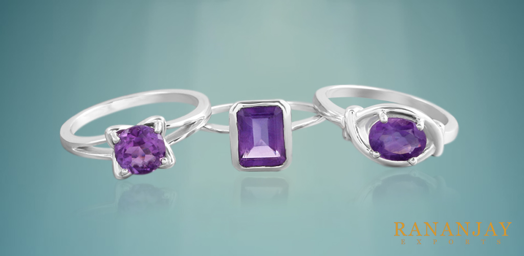 With these rings, provide to your customers the joy and blessings of wearing elegant jewelry. 
Shop now...@ bit.ly/3hGa0u1

#amethyst #amethysts #amethystcrystal #amethyststone #amethystlove #amethystjewelry #ring #b2b #sterlingsilver #jewelrylover #RJE #rananjayexports